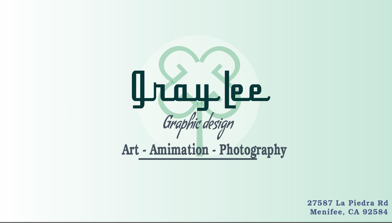 Front of Business Card